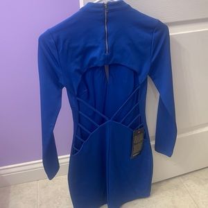 BEBE brand new backless bodycon dress